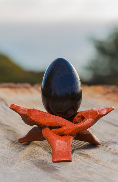 Black Obsidian "The Stone of Truth" - GIA certified