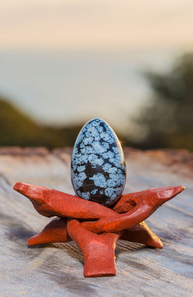 Snowflake Obsidian "Stone of the Self" - GIA certified