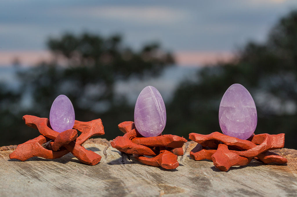 Lightness of Being with an Amethyst Yoni Egg