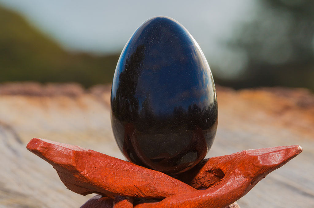 Clear Negative Energy & Blocks with Your Black Obsidian Egg